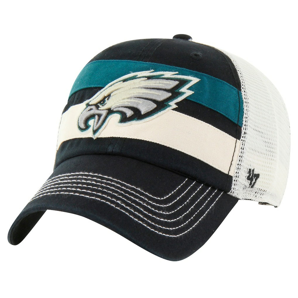 Philadelphia Eagles '47 Clubhouse Boon Clean-Up Trucker Adjustable Hat - Black discount