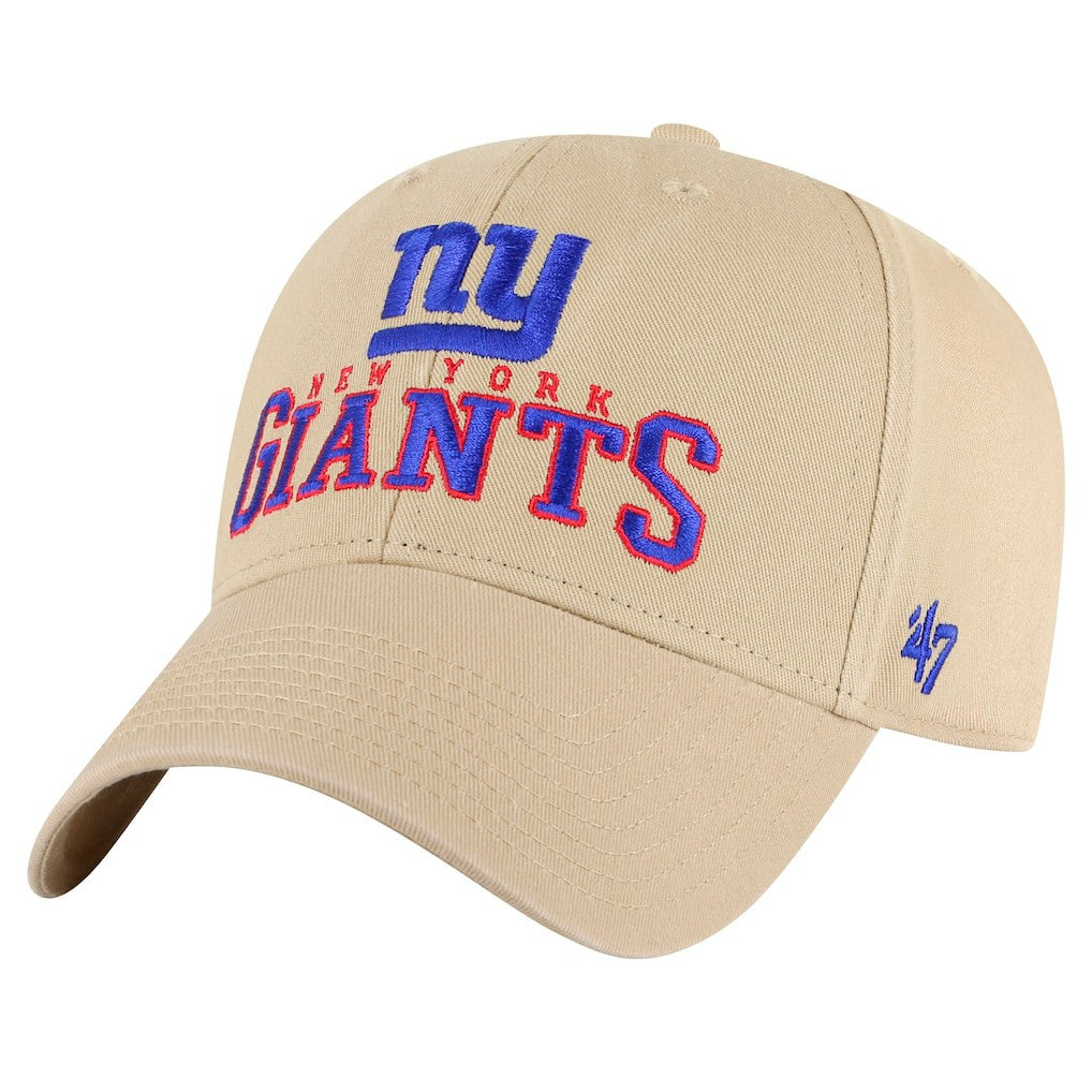 New York Giants '47 Powell MVP Adjustable Hat - Khaki discount