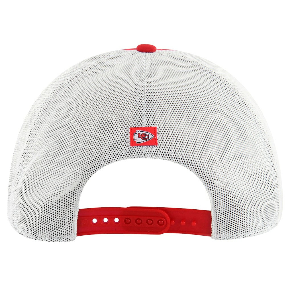 Kansas City Chiefs '47 Downburst Relaxed Hitch Trucker Adjustable Hat - Red/White discount