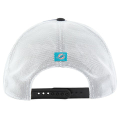 Miami Dolphins '47 Downburst Relaxed Hitch Trucker Adjustable Hat - Black/White cheap