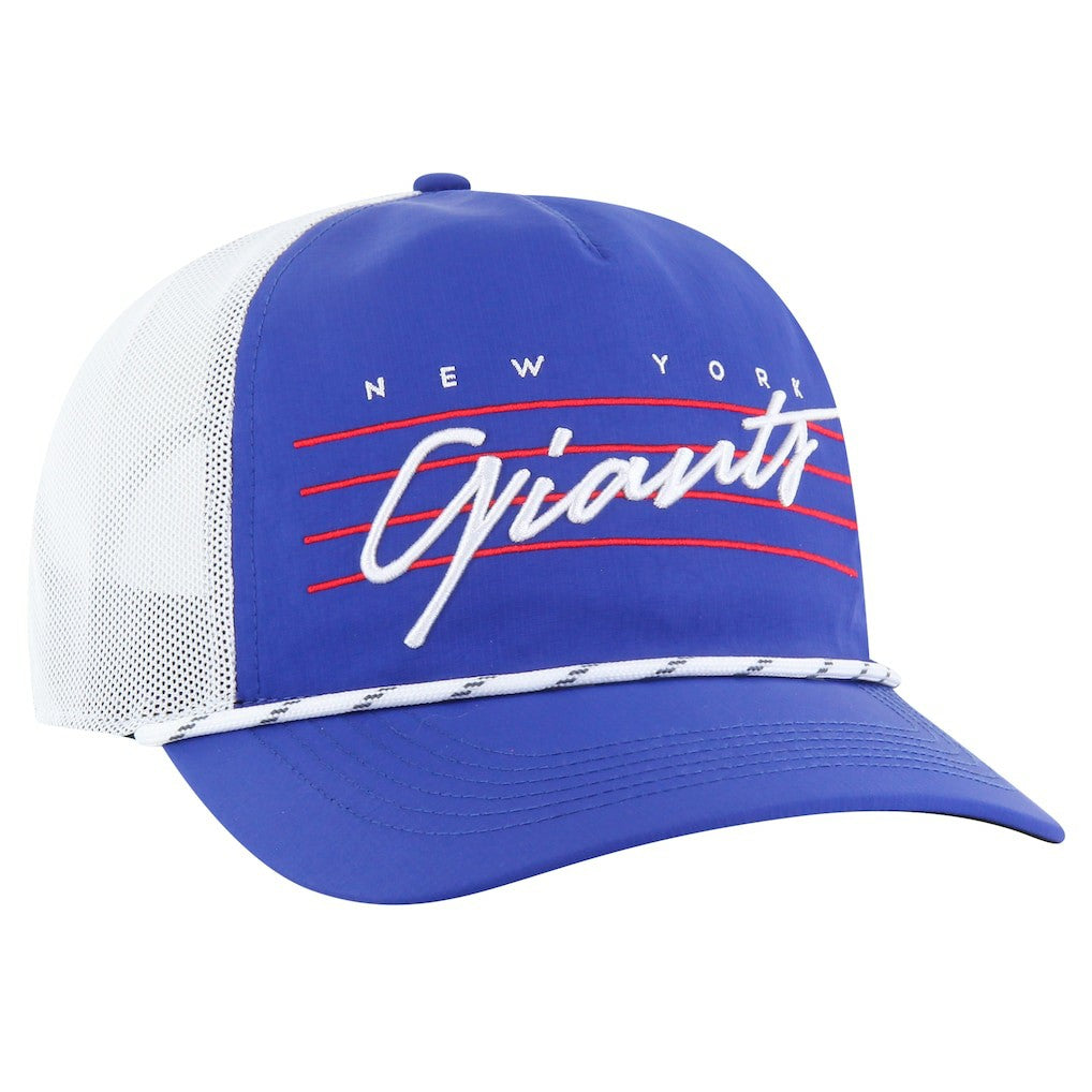 New York Giants '47 Downburst Relaxed Hitch Trucker Adjustable Hat - Royal/White for sale