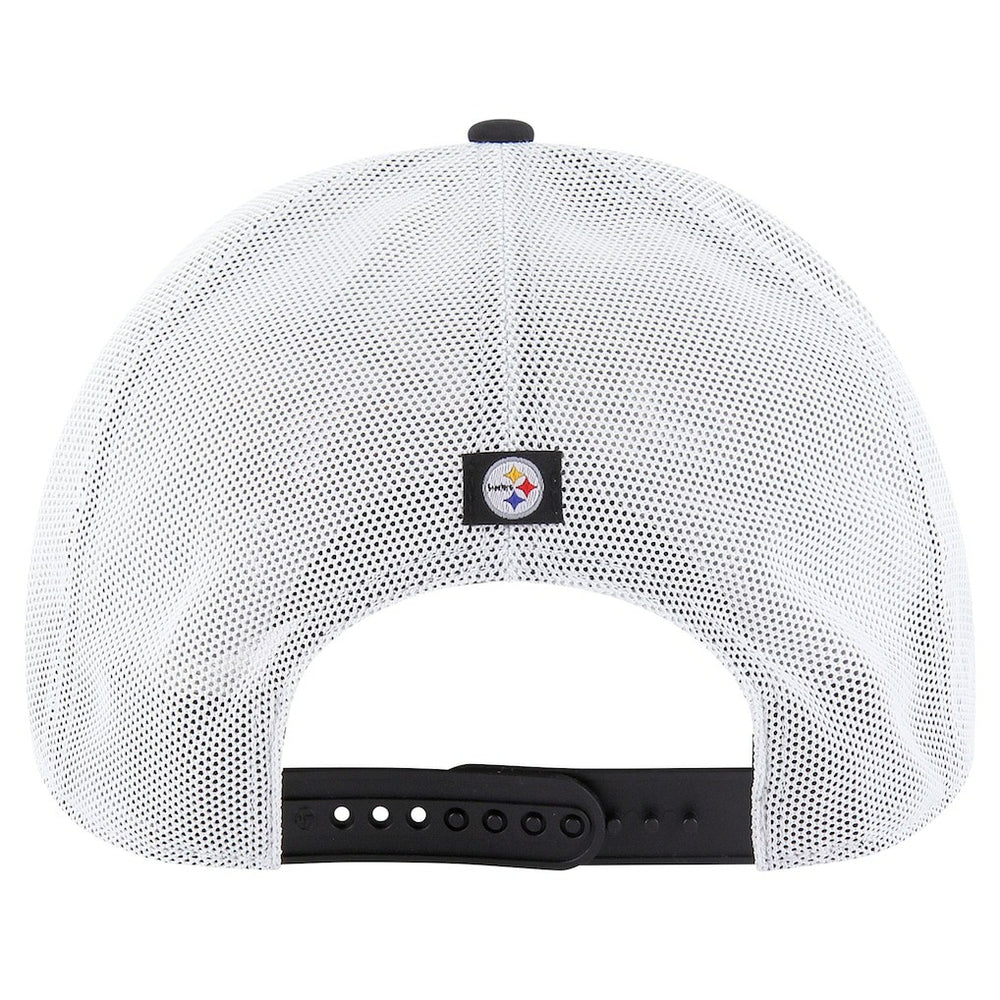 Pittsburgh Steelers '47 Downburst Relaxed Hitch Trucker Adjustable Hat - Black/White outlet