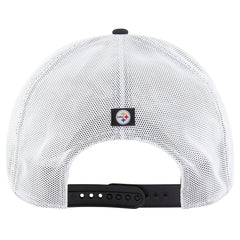 Pittsburgh Steelers '47 Downburst Relaxed Hitch Trucker Adjustable Hat - Black/White outlet