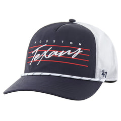 Houston Texans '47 Downburst Relaxed Hitch Trucker Adjustable Hat - Navy/White online