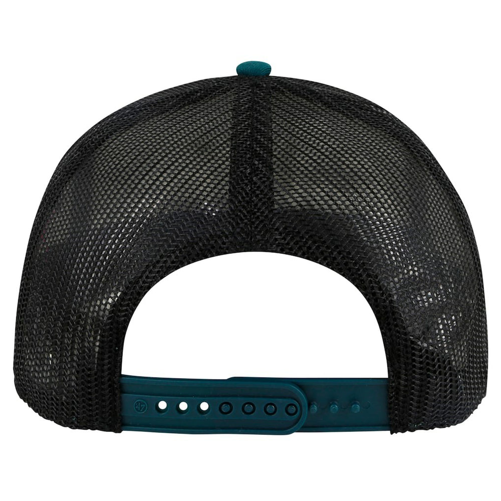 Philadelphia Eagles '47 Stack Line Hitch Trucker Adjustable Hat - White/Midnight Green cheap