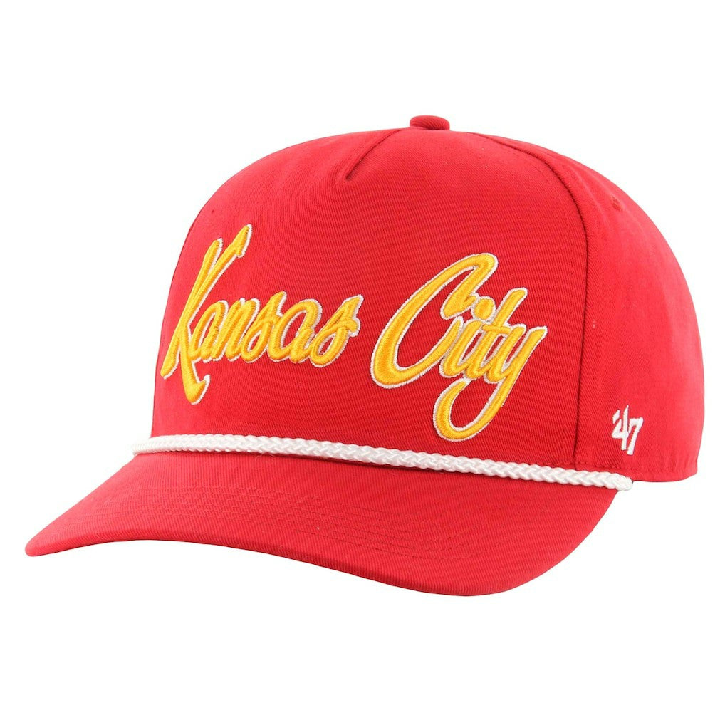 Kansas City Chiefs '47 Overhand Hitch Adjustable Hat - Red discount