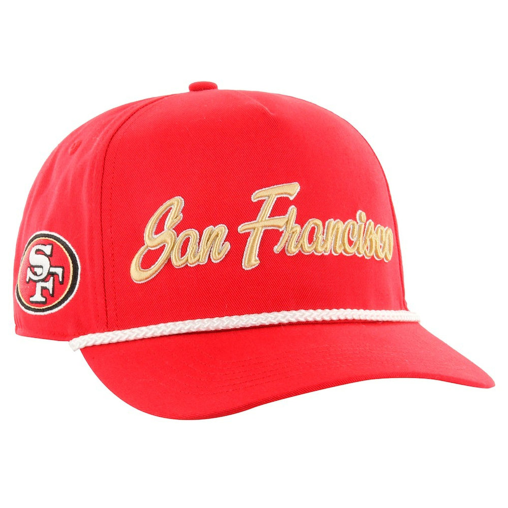 San Francisco 49ers '47 Overhand Hitch Adjustable Hat - Scarlet on sale