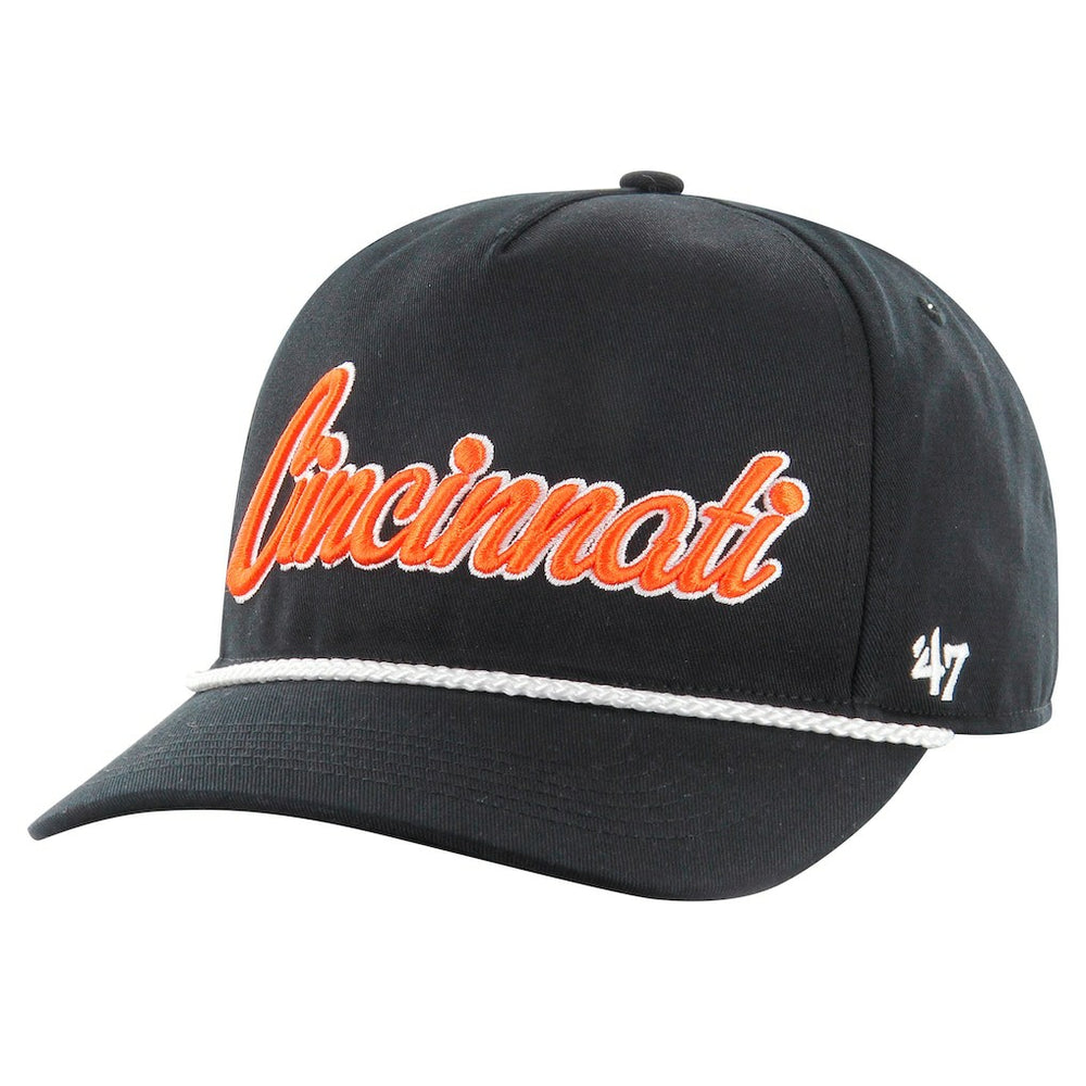 Cincinnati Bengals '47 Overhand Hitch Adjustable Hat - Black cheap