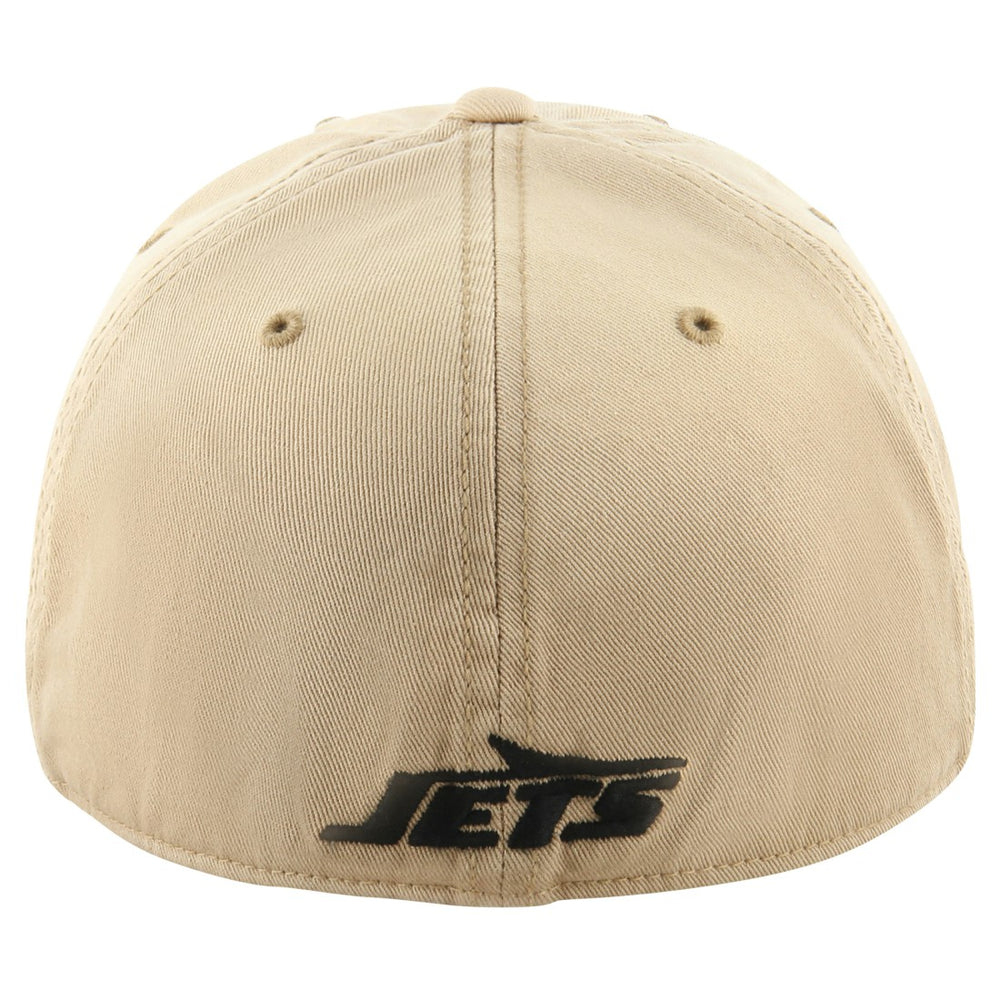 New York Jets '47 Dusted Relaxed Franchise Fitted Hat - Khaki discount