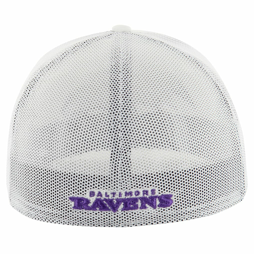 Baltimore Ravens '47 Snowball Trophy Stretch Fit Hat - White for sale