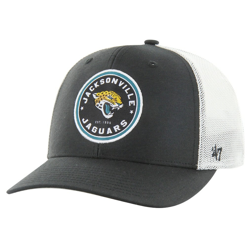 Jacksonville Jaguars '47 Disclose Trophy Stretch Fit Hat - Black on sale