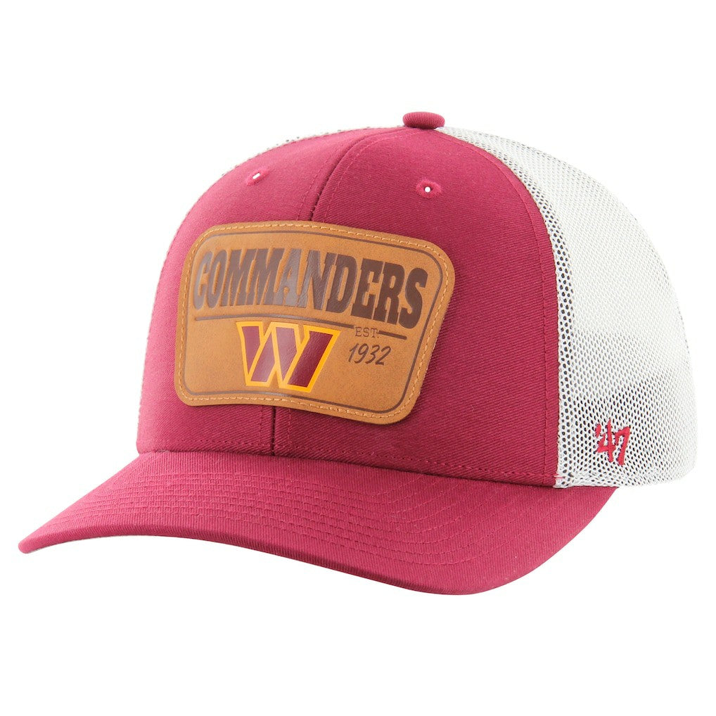 Washington Commanders '47 Thrash Trophy Flex Hat - Burgundy/White sale