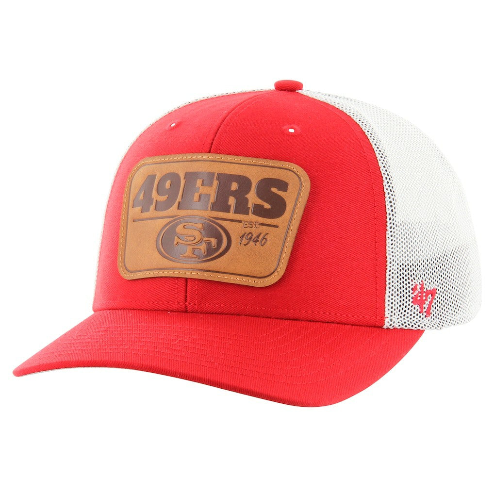 San Francisco 49ers '47 Thrash Trophy Flex Hat - Scarlet/White outlet