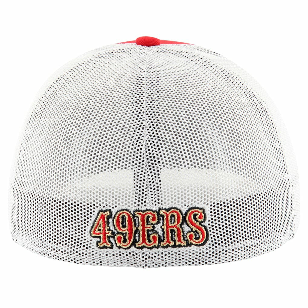San Francisco 49ers '47 Thrash Trophy Flex Hat - Scarlet/White outlet