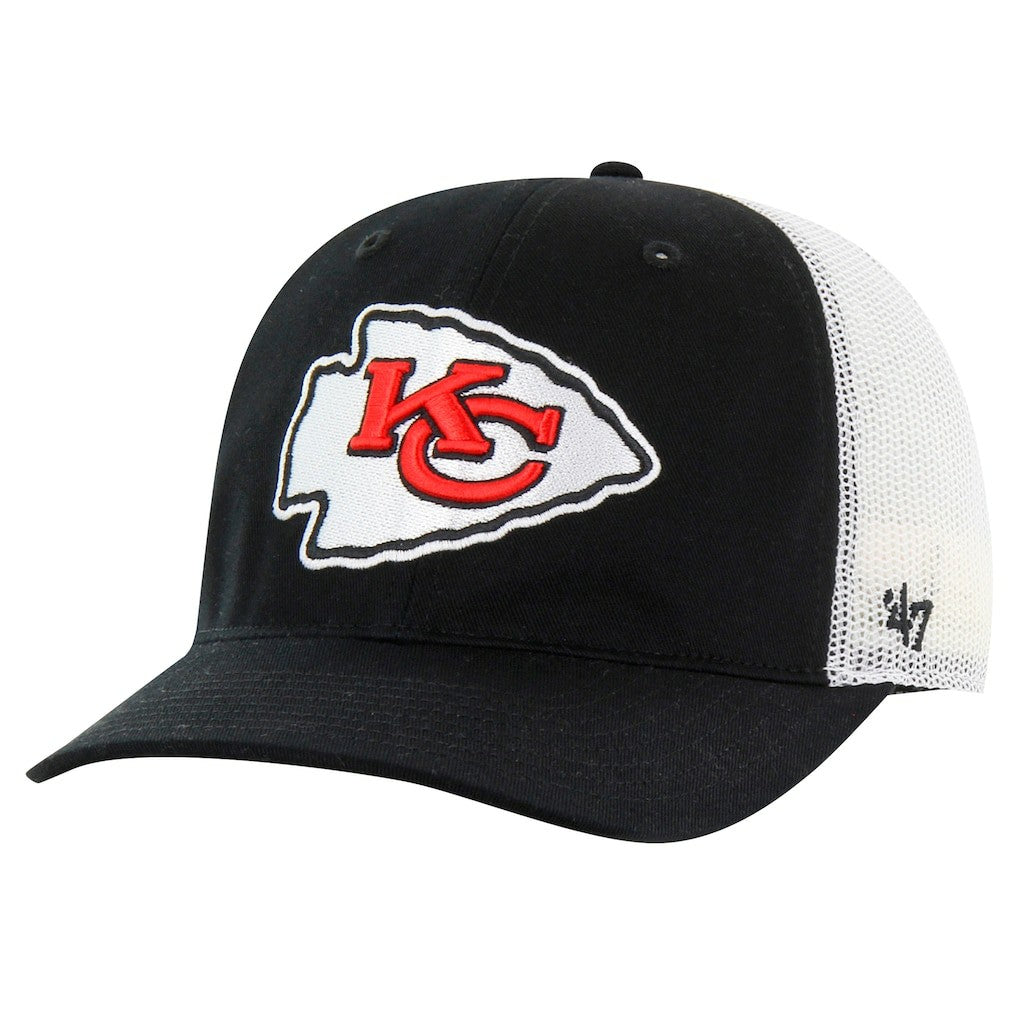 Kansas City Chiefs '47 Team Unstructured Trucker Adjustable Hat - Black/White on sale