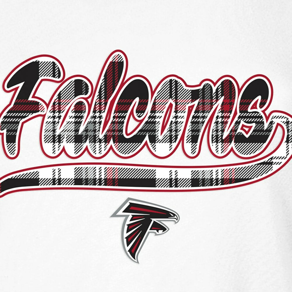 Atlanta Falcons New Era Women's 3rd Down T-Shirt - White/Red cheap