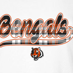 Cincinnati Bengals New Era Women's 3rd Down T-Shirt - White/Orange sale