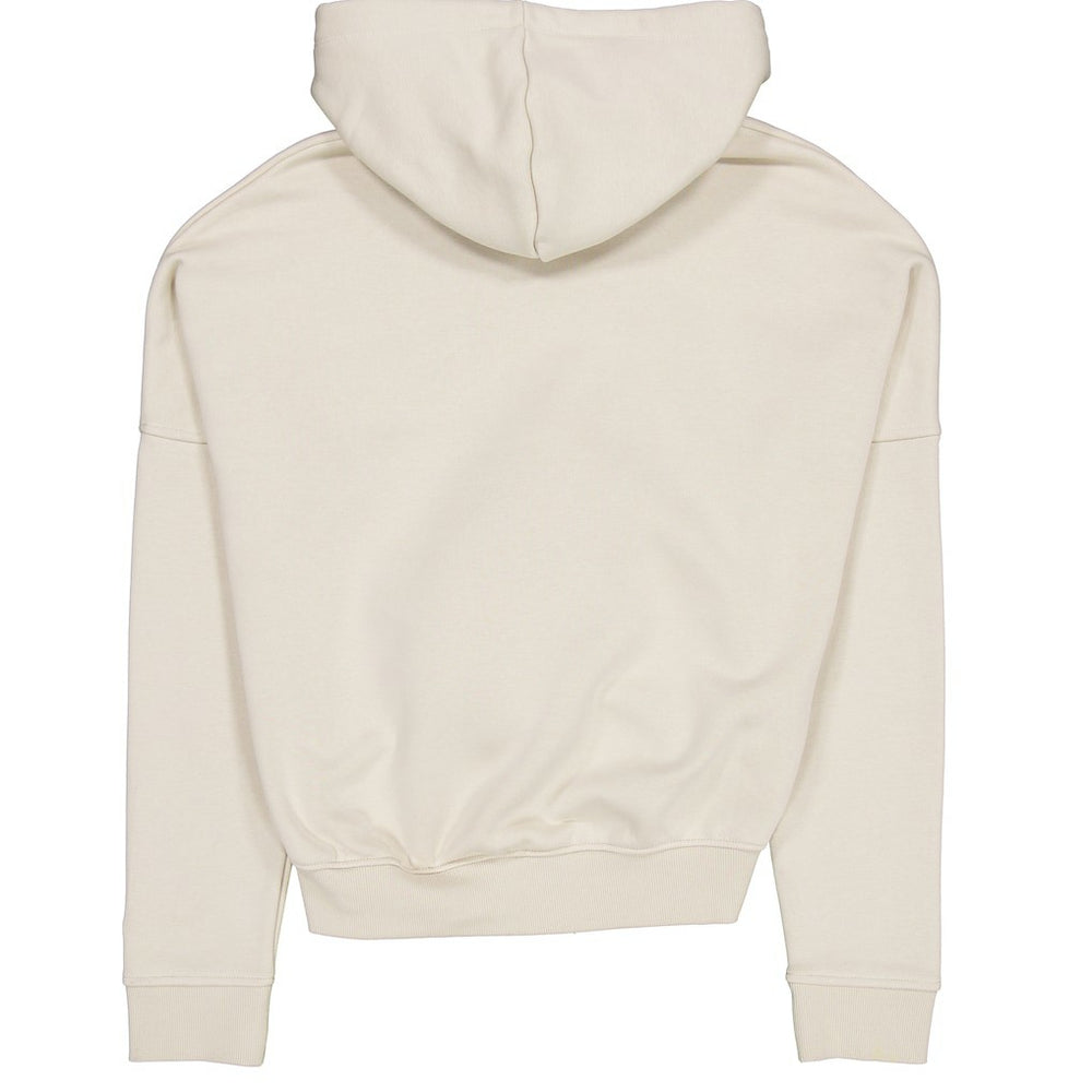 Cleveland Browns New Era Women's 3rd Down Historic Pullover Hoodie - Cream on sale