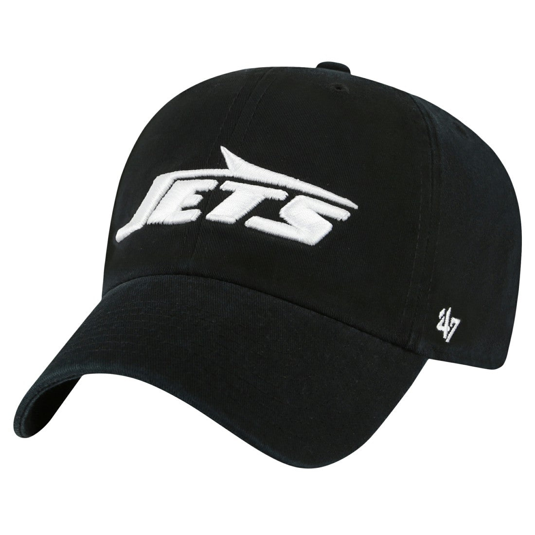New York Jets '47 Clean Up Team Script Adjustable Hat - Black discount