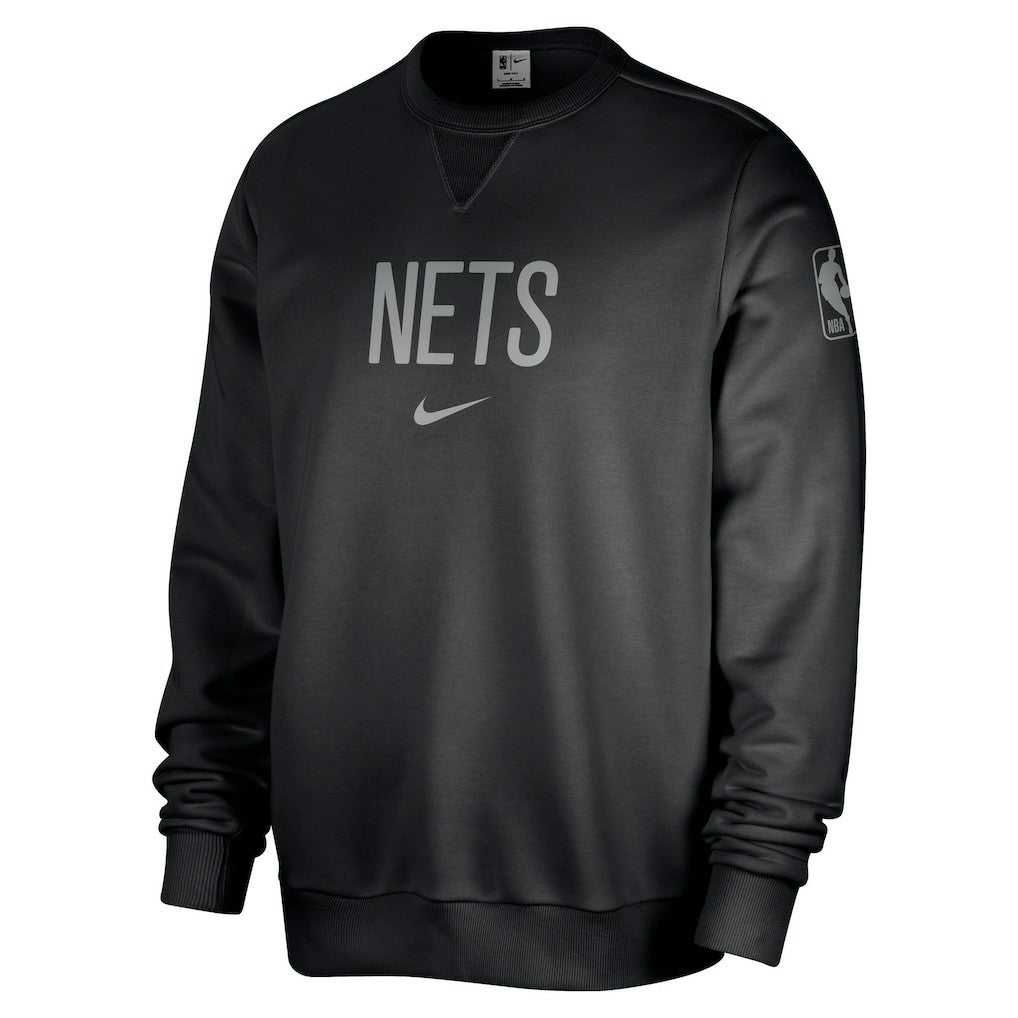 Brooklyn Nets Courtside Standard Issue Performance Pullover Sweatshirt - Black cheap