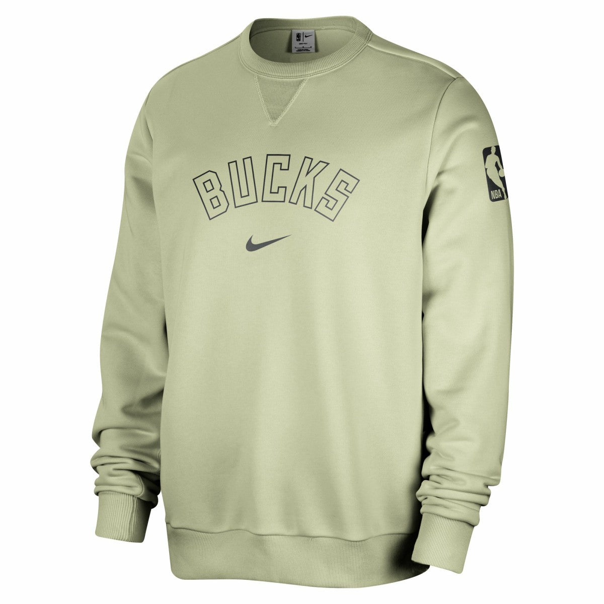 Milwaukee Bucks Courtside Standard Issue Performance Pullover Sweatshirt - Green outlet