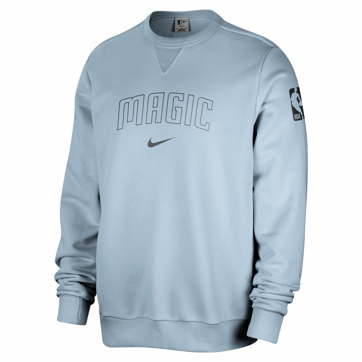 Orlando Magic Courtside Standard Issue Performance Pullover Sweatshirt - Light Blue on sale