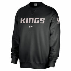 Sacramento Kings Courtside Standard Issue Performance Pullover Sweatshirt - Black cheap