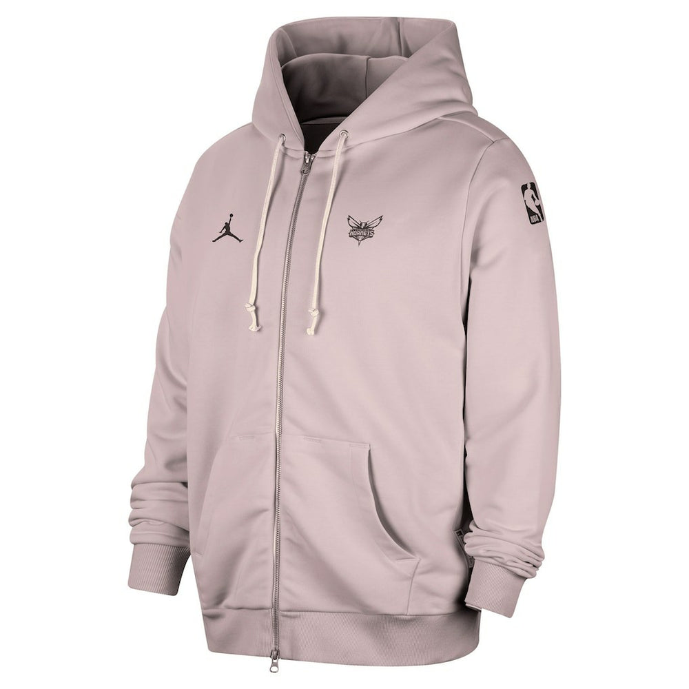 Charlotte Hornets Jordan Brand Authentic Standard Issue Full-Zip Hoodie Jacket - Light Purple for sale
