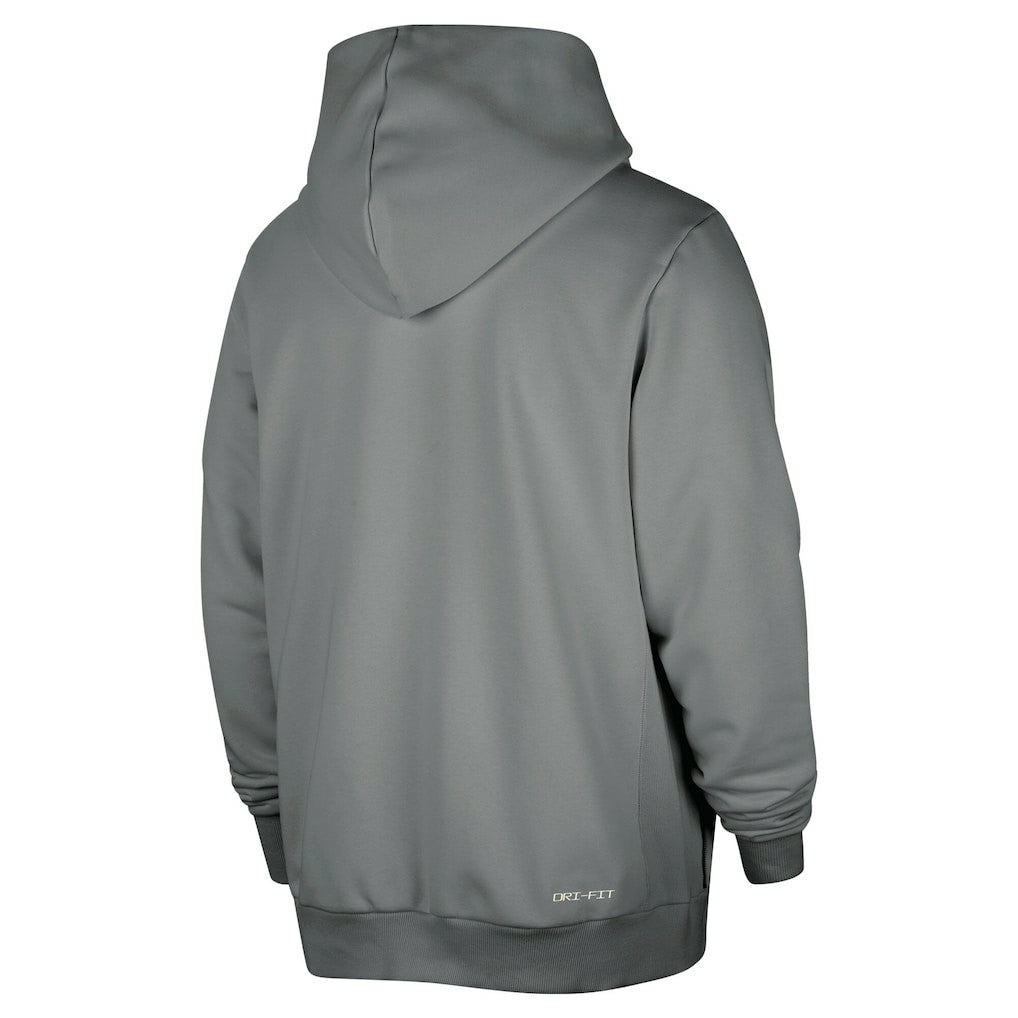 Brooklyn Nets Authentic Standard Issue Full-Zip Hoodie Jacket - Gray on sale