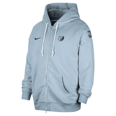 Memphis Grizzlies Authentic Standard Issue Full-Zip Hoodie Jacket - Light Blue on sale