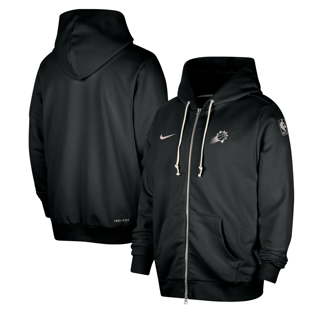 Phoenix Suns Authentic Standard Issue Full-Zip Hoodie Jacket - Black on sale