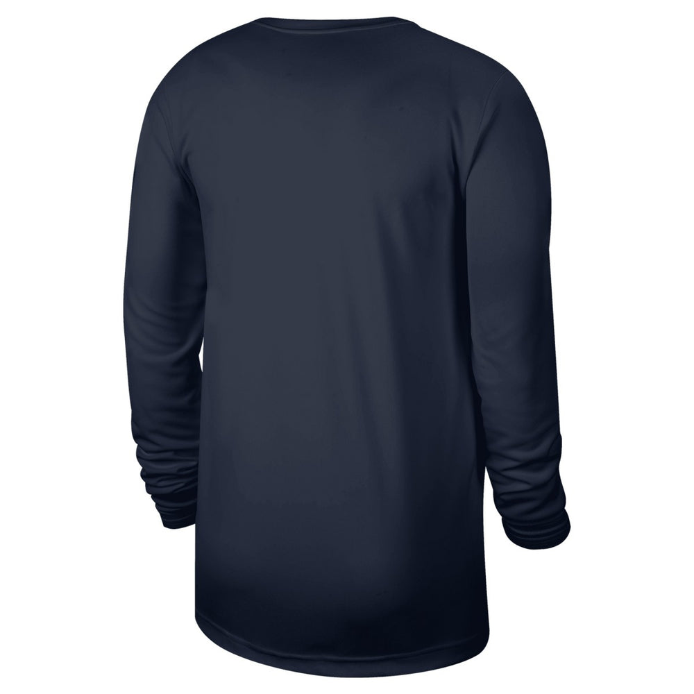 Washington Wizards 2024/25 Legend On-Court Practice Long Sleeve T-Shirt - Navy sale