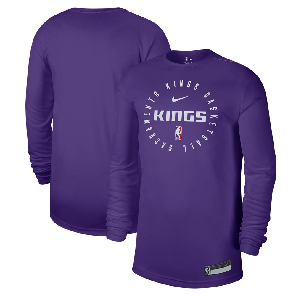 Sacramento Kings 2024/25 Legend On-Court Practice Long Sleeve T-Shirt - Purple online