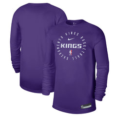 Sacramento Kings 2024/25 Legend On-Court Practice Long Sleeve T-Shirt - Purple online