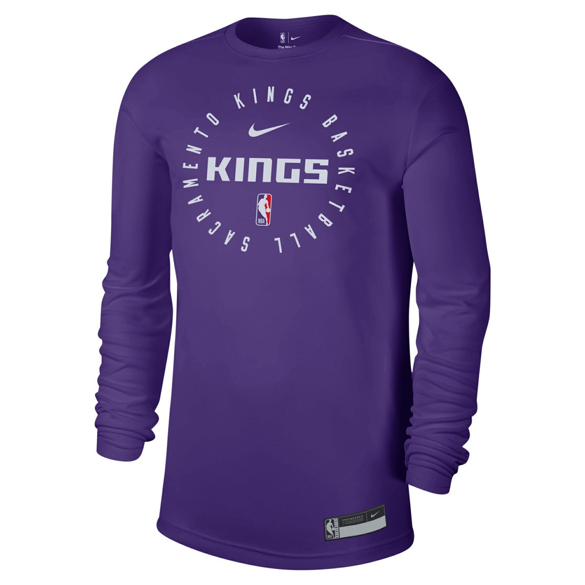 Sacramento Kings 2024/25 Legend On-Court Practice Long Sleeve T-Shirt - Purple online