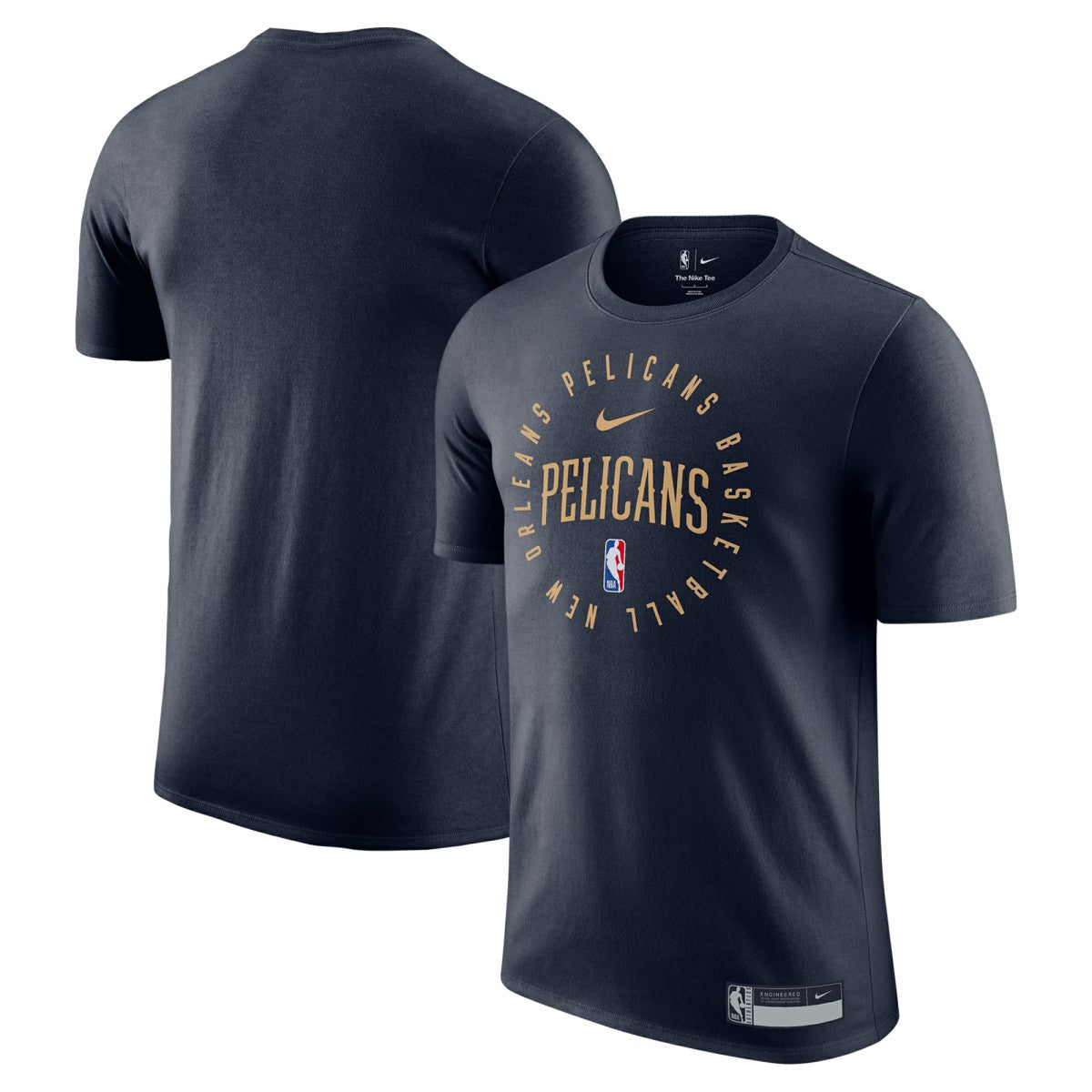 New Orleans Pelicans 2024/25 Legend On-Court Practice Performance T-Shirt - Navy for sale