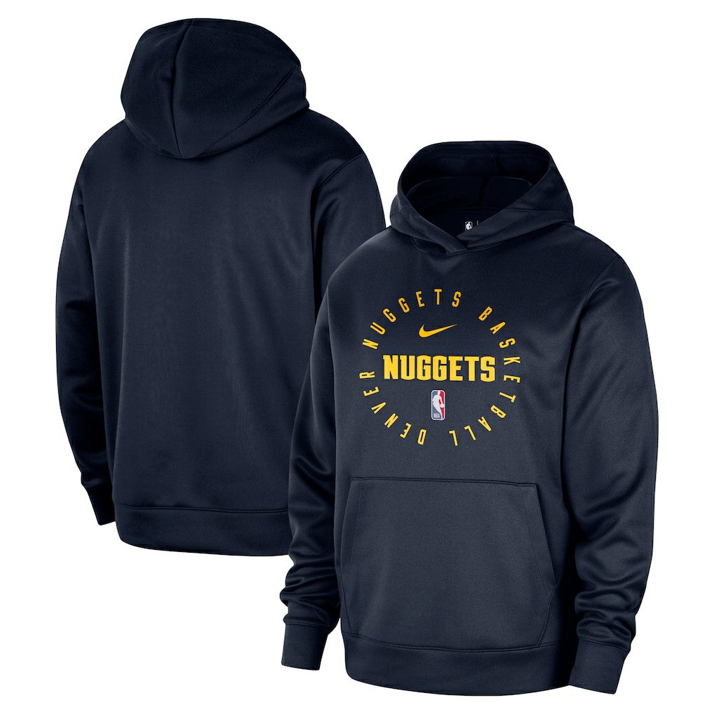 Denver Nuggets 2024/25 Spotlight On-Court Practice Performance Pullover Hoodie sale - Navy online