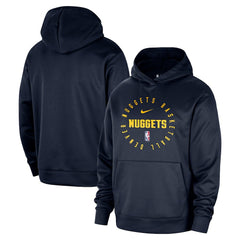 Denver Nuggets 2024/25 Spotlight On-Court Practice Performance Pullover Hoodie sale - Navy online