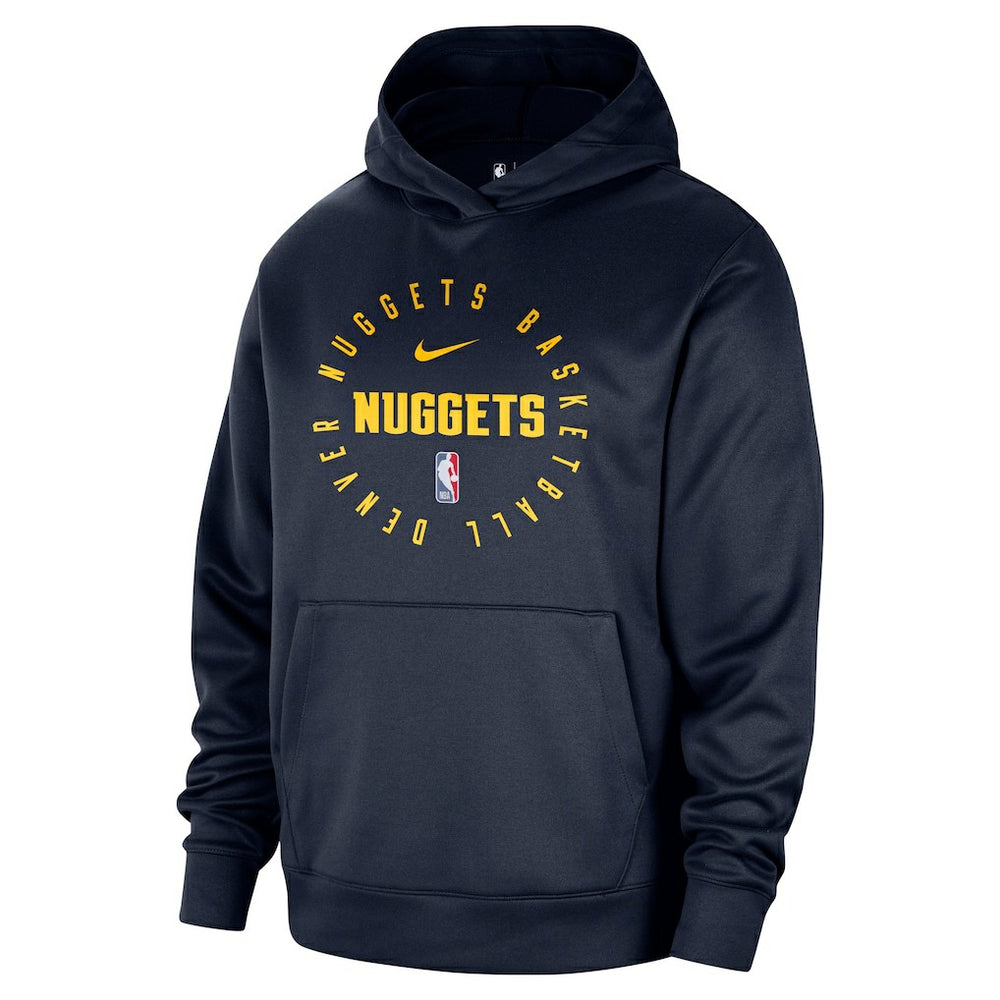 Denver Nuggets 2024/25 Spotlight On-Court Practice Performance Pullover Hoodie sale - Navy online