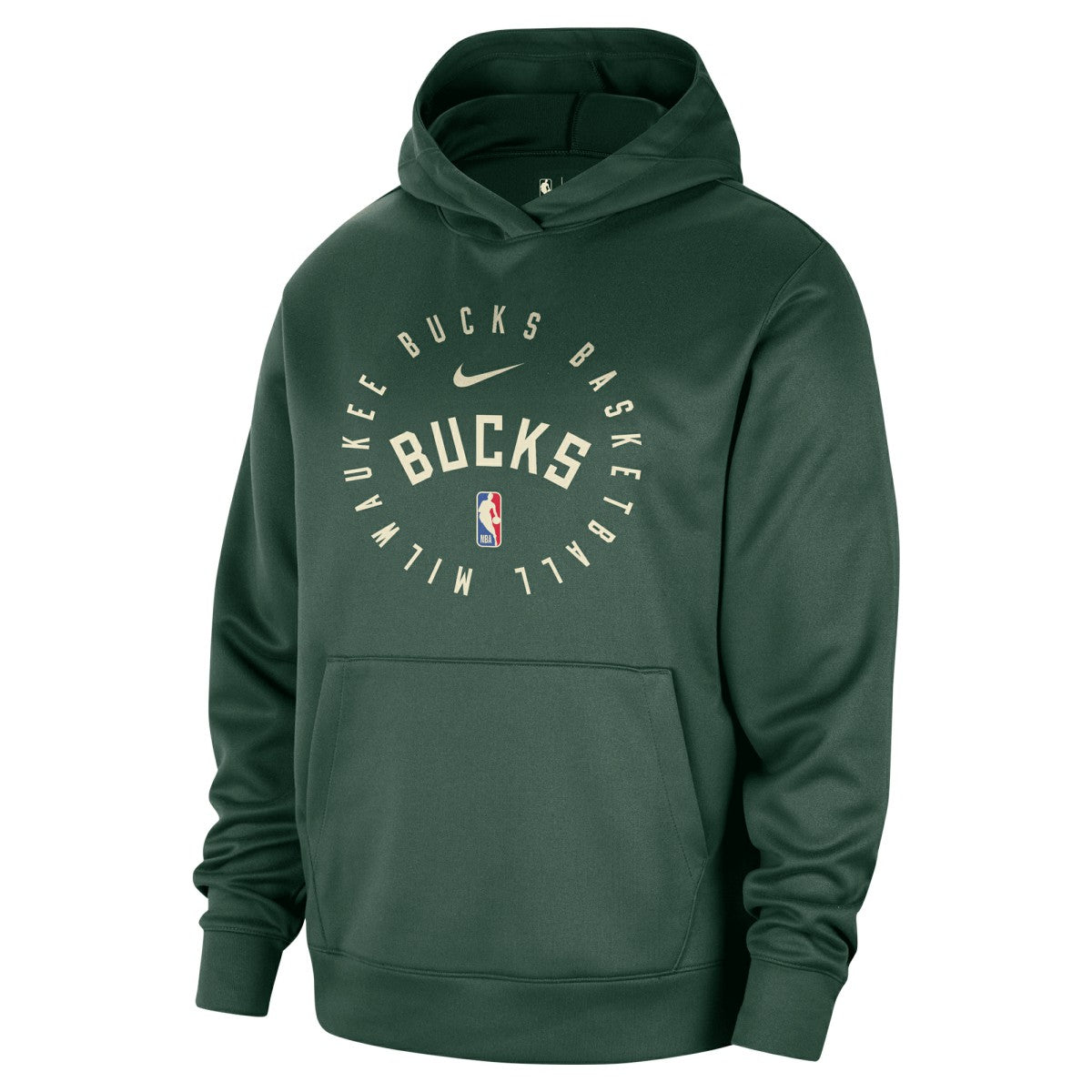 Milwaukee Bucks 2024/25 Spotlight On-Court Practice Performance Pullover Hoodie - Hunter Green outlet