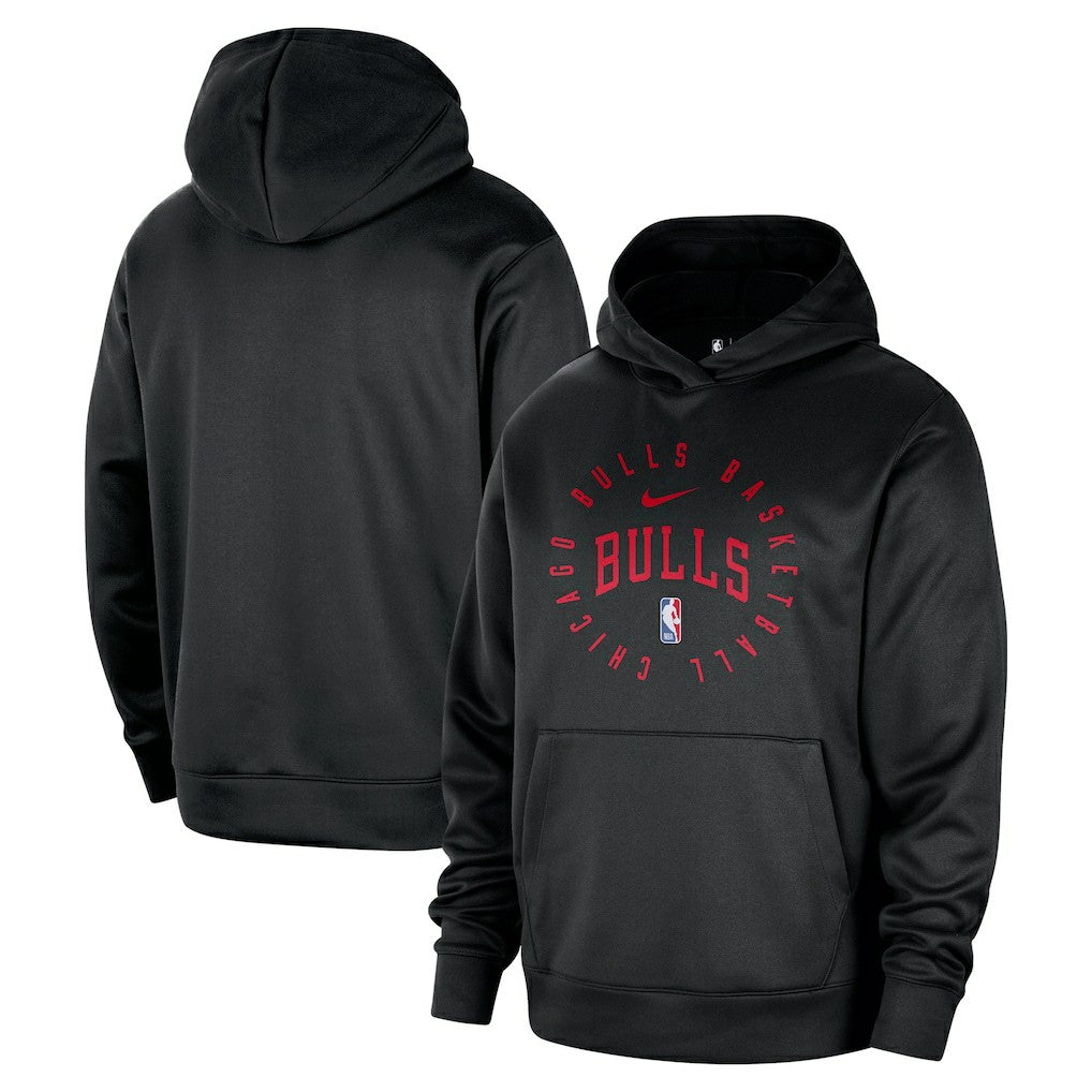 Chicago Bulls 2024/25 Spotlight On-Court Practice Performance Pullover Hoodie - Black outlet