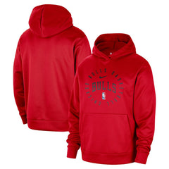 Chicago Bulls 2024/25 Spotlight On-Court Practice Performance Pullover Hoodie - Red on sale