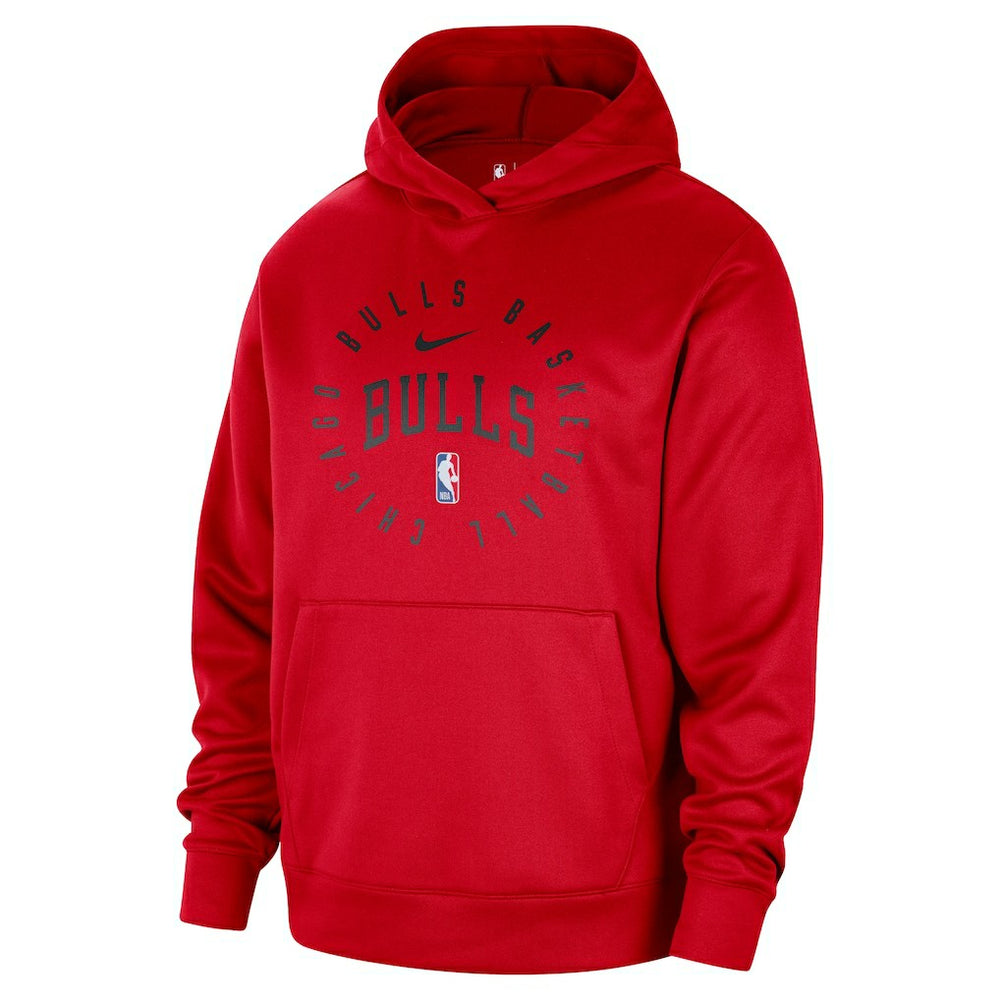 Chicago Bulls 2024/25 Spotlight On-Court Practice Performance Pullover Hoodie - Red on sale