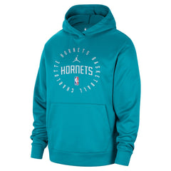Charlotte Hornets Jordan Brand 2024/25 Spotlight On-Court Practice Performance Pullover Hoodie - Teal cheap