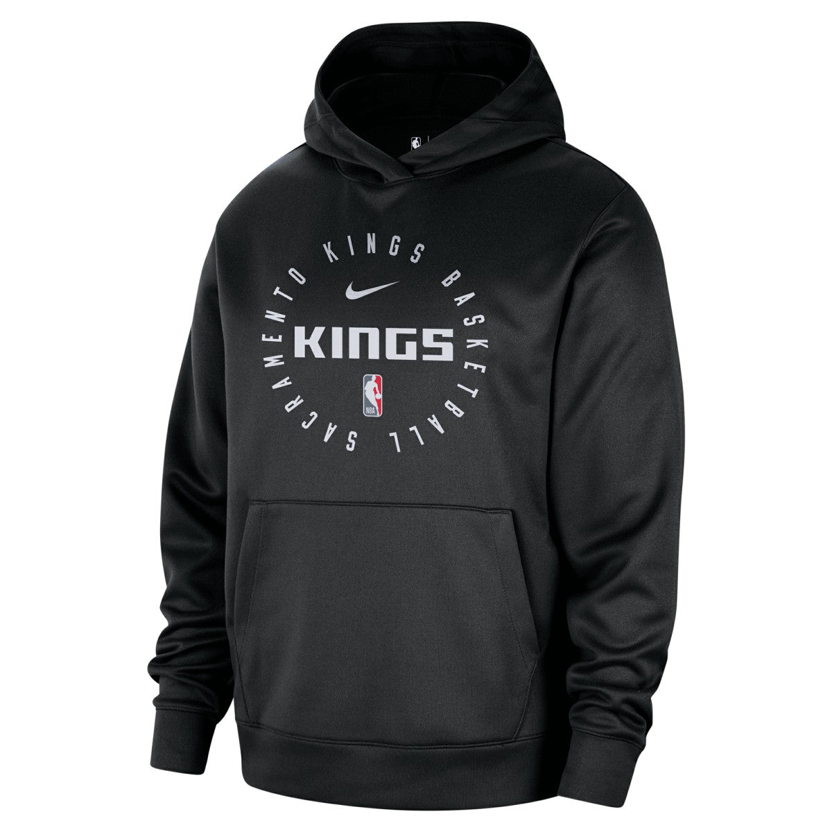 Sacramento Kings 2024/25 Spotlight On-Court Practice Performance Pullover Hoodie - Black sale