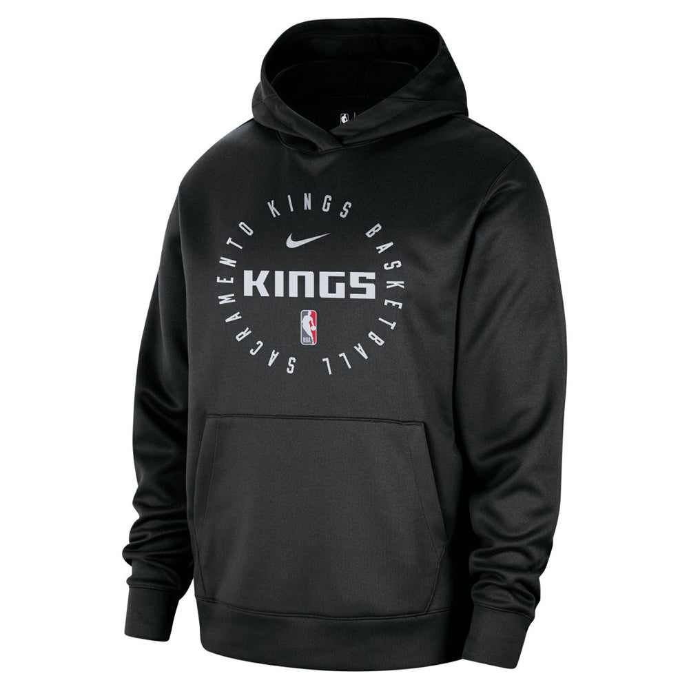 Sacramento Kings 2024/25 Spotlight On-Court Practice Performance Pullover Hoodie - Black sale