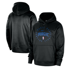 Orlando Magic 2024/25 Spotlight On-Court Practice Performance Pullover Hoodie - Black online
