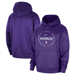 Sacramento Kings 2024/25 Spotlight On-Court Practice Performance Pullover Hoodie - Purple discount