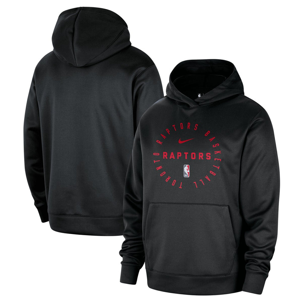 Toronto Raptors 2024/25 Spotlight On-Court Practice Performance Pullover Hoodie - Black on sale