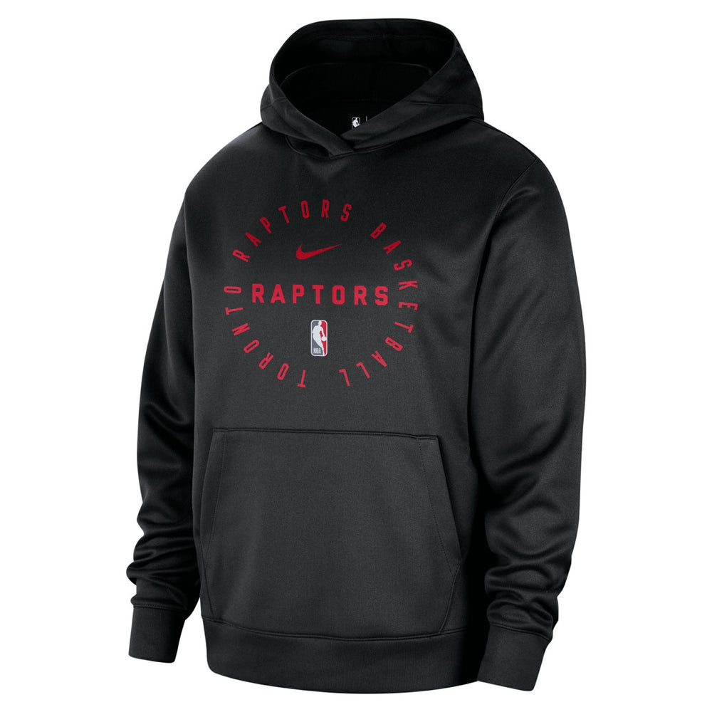 Toronto Raptors 2024/25 Spotlight On-Court Practice Performance Pullover Hoodie - Black on sale